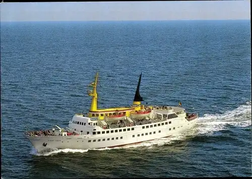 Ak Fährschiff MS First Lady, Reederei Cassen Eils, Linie Büsum Helgoland Cuxhaven Helgoland