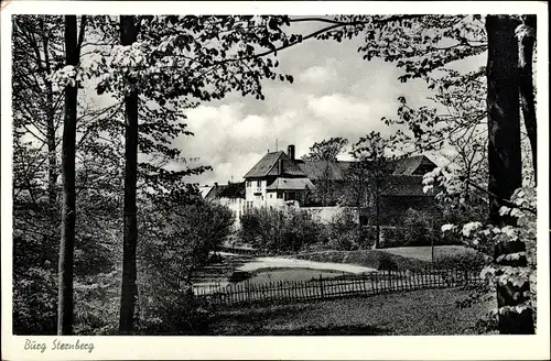 Ak Extertal in Lippe, Burg Sternberg, Jugendherberge