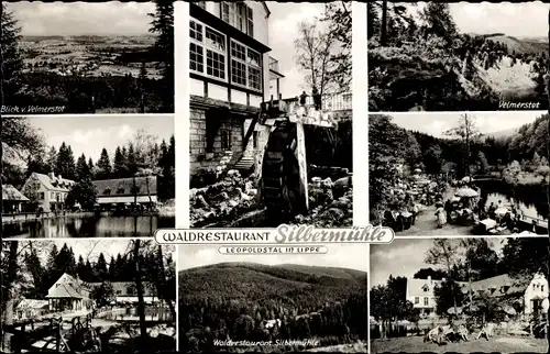 Ak Leopoldstal Horn Bad Meinberg am Teutoburger Wald, Silbermühle, Velmerstot