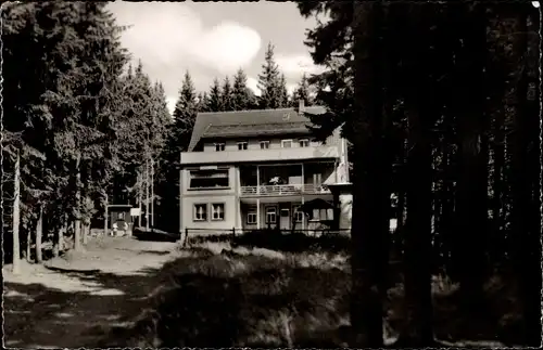 Ak Braunlage im Oberharz, Rasthof Rodelhaus am Wurmberg