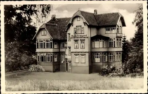 Ak Braunlage im Oberharz, Haus Irmgard, Ferienheim Sozialwerk Niedersächs. Landesbedienstete