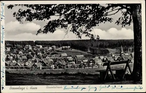 Ak Braunlage im Oberharz, Rosentalbank