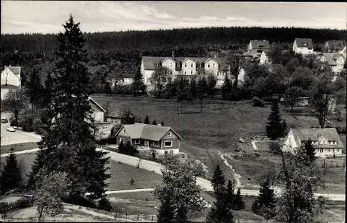 Ak Hahnenklee Bockswiese Goslar im Harz, Teilansicht