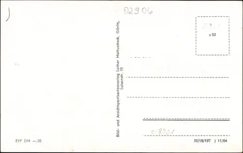 Ak See Niesky in der Oberlausitz, Sanatorium Heideland, Schule, Gasthaus Gerichtskretscham