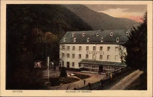 Ak Mayen in der Eifel, Kurhotel im Nettetal