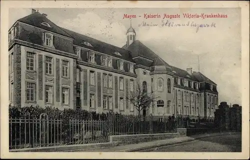 Ak Mayen in der Eifel, Kaiserin Auguste Viktoria Krankenhaus