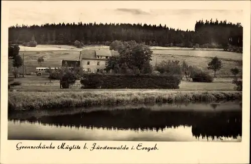 Ak Fürstenwalde Erzgebirge, Grenzschänke Müglitz