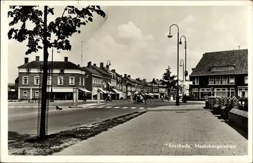 Ak Enschede Overijssel Niederlande, Haaksbergerstraat