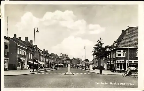 Ak Enschede Overijssel Niederlande, Haaksbergerstraat