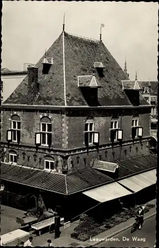 Ak Leeuwarden Friesland, De Waag