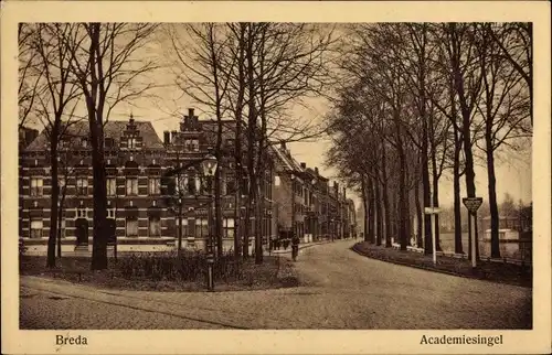 Ak Breda Nordbrabant Niederlande, Academiesingel