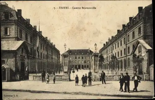 Ak Troyes Aube, Caserne Beurnonville