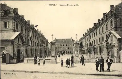 Ak Troyes Aube, Caserne Beurnonville