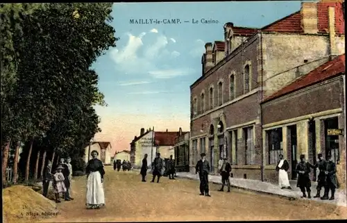 Ak Mailly le Camp Aube, Camp, Le Casino