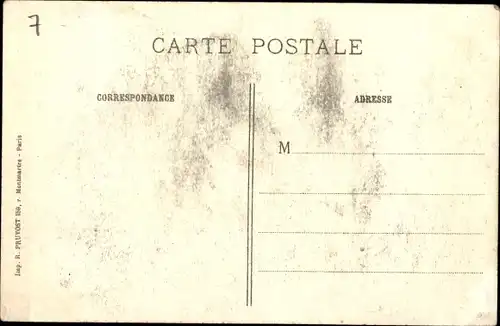 Ak Marne?, En Champagne, La Ferme de l'Esperance demolie par le bombardement, La Guerre 1914-1916