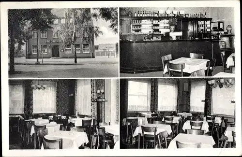 Ak Marl im Ruhrgebiet, Union Hotel, Innenansicht