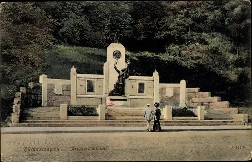 Ak Hückeswagen im Oberbergischen Kreis, Kriegerdenkmal