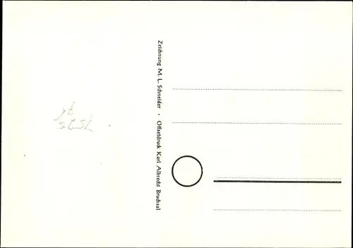 Künstler Ak Schneider, M. L., Mingolsheim Bad Schönborn in Baden, Dorfblick