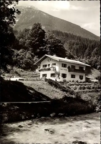 Ak Ramsau im Berchtesgadener Land Oberbayern, Haus Georgi