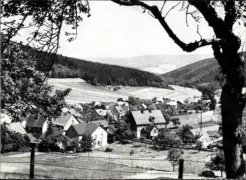 Ak Heinrichshagen Kirchbrak im Weserbergland, Teilansicht