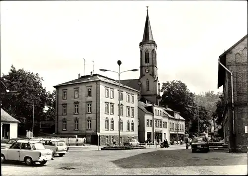 Ak Neuhausen im Erzgebirge, Bahnhof