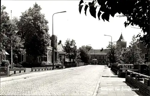 Ak Oosterend Easterein Friesland Niederlande, Fan Eisingaleane