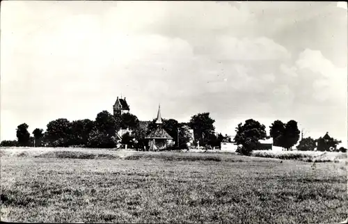 Ak Oenkerk Friesland Niederlande, It alde Doarpke, Panorama