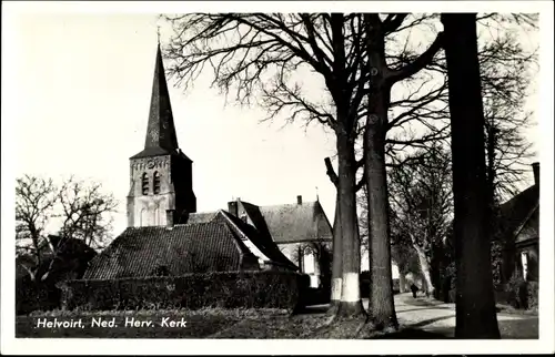 Ak Helvoirt Vught Nordbrabant, Ned. Herv. Kerk