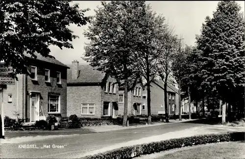 Ak Knegsel Eersel Nordbrabant, het Groen, Straßenpartie