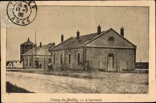 Ak Mailly le Camp Aube, L'Arsenal
