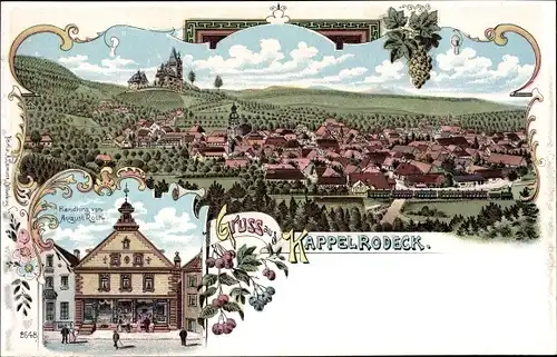 Litho Kappelrodeck im Schwarzwald, Handlung, Totalansicht