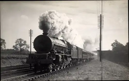 Foto Ak Britische Eisenbahn LMS Class 7 P Princess Royal 6205, London, Midland and Scottish Railway