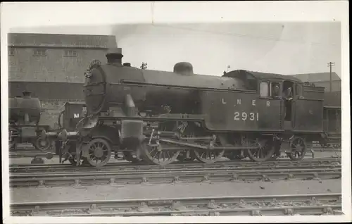 Foto Ak Britische Eisenbahn, LNER V1 Class, Nr. 2931/7631