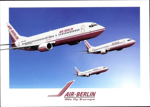 Ak Passagierflugzeug, Air Berlin Flüsterjet, Boeing 737/400