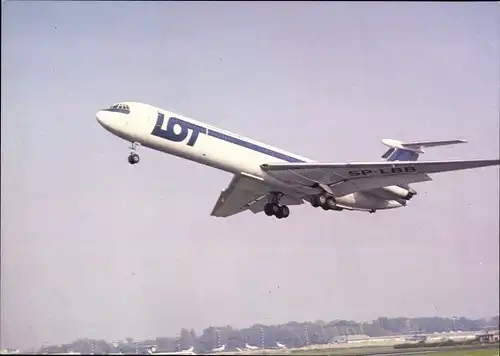 Ak Ilyushin Il-62 M Intercontinental Fan Jet, Lot, Passagierflugzeug, Polish Airlines