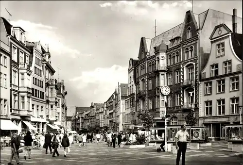 Ak Hansestadt Rostock, Kröpeliner Straße