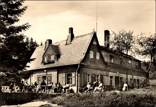 Ak Schneeberg im Erzgebirge, Zentralschule Griesbach