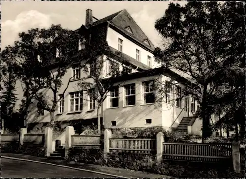 Ak Augustusburg im Erzgebirge, Hotel Konditorei Kaffee Friedrich