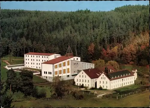 Ak Johannisthal Windischeschenbach in der Oberpfalz, Diözesan Exerzitienhaus, Wald