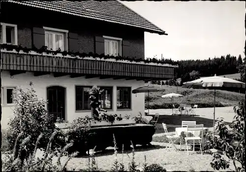 Foto Ak Oberreute im Allgäu Schwaben, Haus Alpenhof