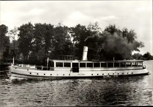 Ak Berliner Fahrgastschiffe, Salondampfer Arcona, ehemals Hoffnung, Cäcilie