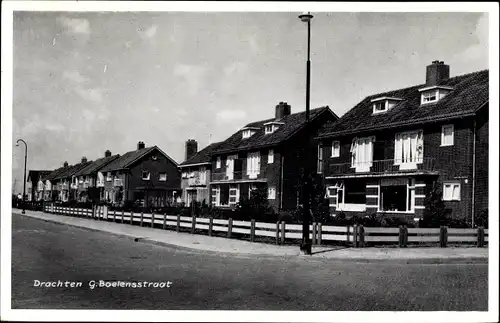 Ak Drachten Friesland Niederlande, G. Boelensstraat