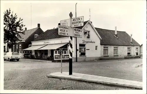 Ak Lierop Helmond Nordbrabant Niederlande, Jagershuis, Cafeteria, Hausansicht