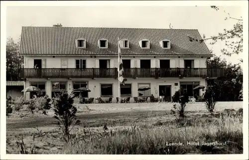 Ak Leende Nordbrabant, Hotel Jagershorst, Hausansicht