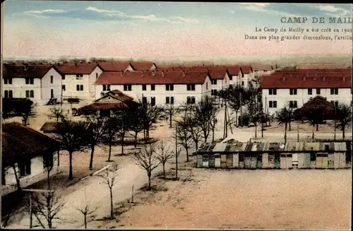 Ak Mailly le Camp Aube, Vue generale