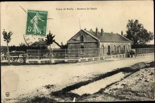 Ak Mailly le Camp Aube, Bureaux du Genie