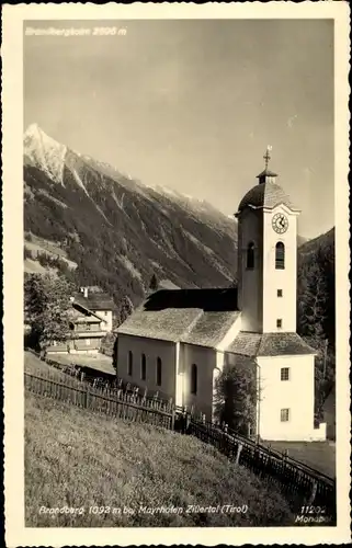 Ak Brandberg in Tirol, Kirche, Brandbergkolm