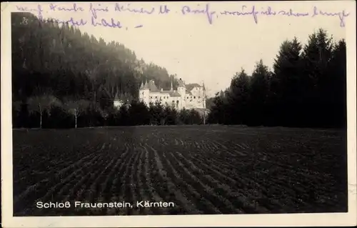 Ak Frauenstein Kärnten Österreich, Schloss Frauenstein