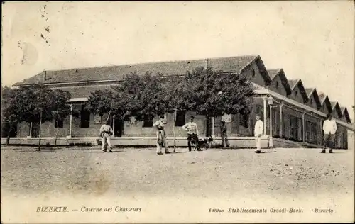 Ak Bizerte Tunesien, Caserne des Chasseurs