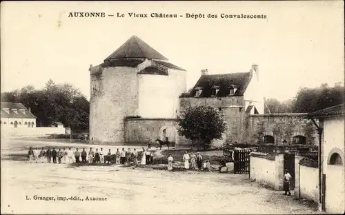 Ak Auxonne Côte d’Or, Le Vieux Chateau, Depot des Convalescents